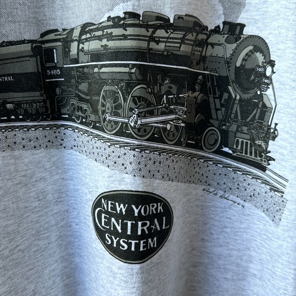 Vintage New York Central Train Station T-Shirt / XXL / 1996 - Picture 5 of 7